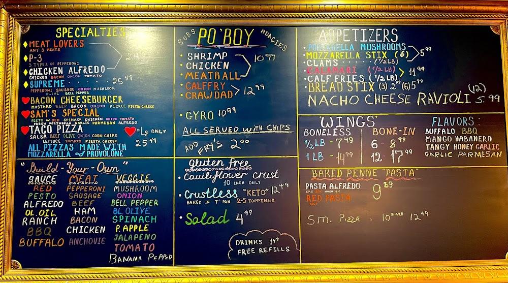 Bull Dog 100 Woodfired Pizza Chicken Alfredo